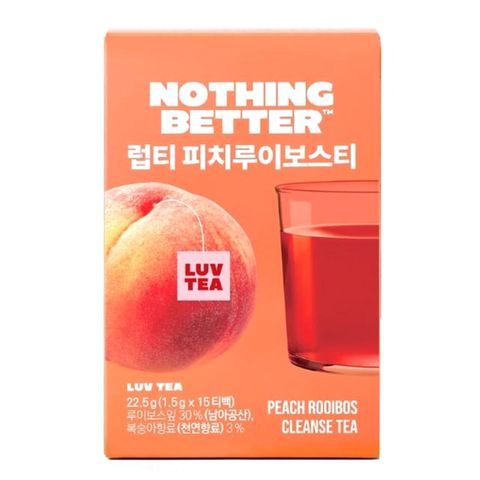 Nothing Better Luv Tea Peach Rooibos 15 x 1.5g [Parallel Import]