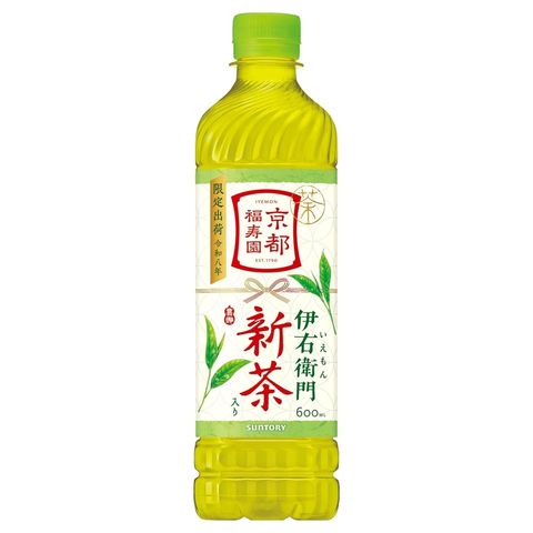 Suntory Iyemon Shincha Green Tea 600ml [Parallel Import]
