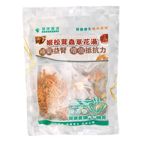Health Farm Agaricus Blazei Murill, Cordyceps Militaris Soup Pack 150g