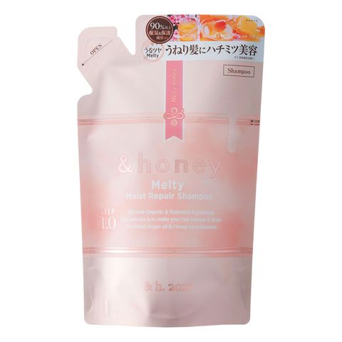 &honey 柔潤修護洗髮露 (Step 1.0) 補充裝 350毫升 [平行進口]