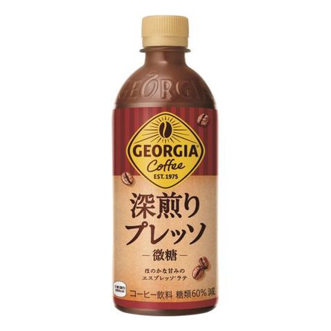 Coca-cola Georgia Dark Roast Espresso 500ml [Parallel Import]