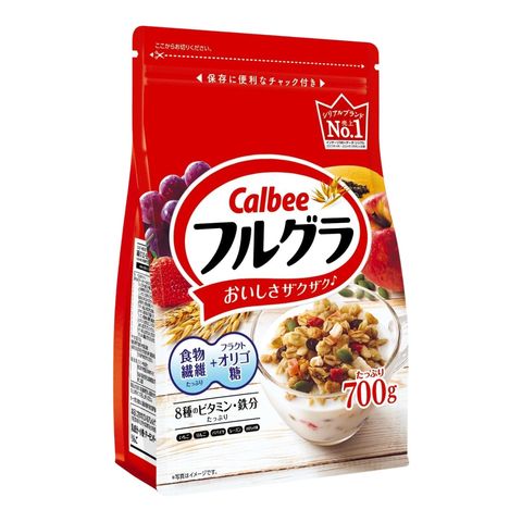 Calbee Fruit Nutrition Cereal 700g [Parallel Import]
