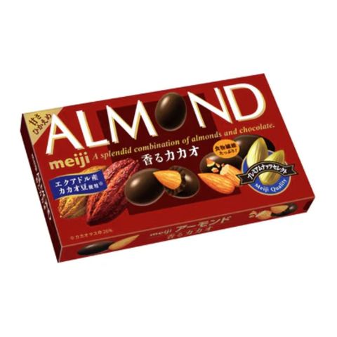 Meiji Almond Chocolate with Fragrant Cocoa 75g [Parallel Import]