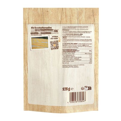 Seeberger Dried Apricots 125g