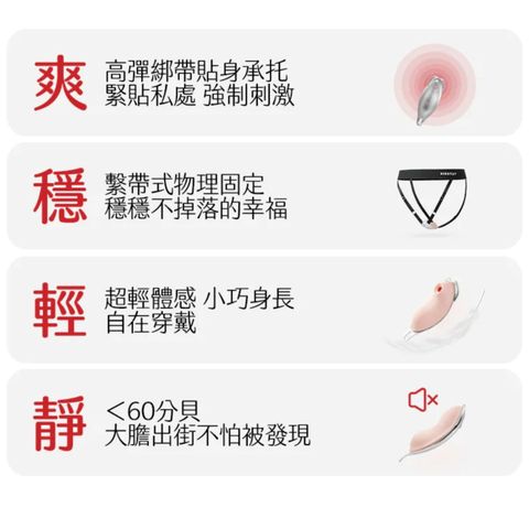 Kisstoy Lost Wearable Vibrator (Suction) 1 Piece
