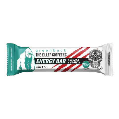 Greenback Killer Coffee Energy Bar 50g