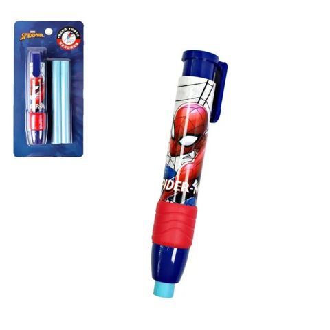 Spiderman Eraser (Pusher 1 Piece + Eraser Glue 3 Pieces) 1 Set