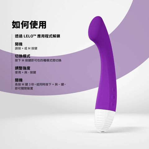 Lelo Moka Originals G-spot Massager - Purple 1 Piece