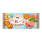 Sanritsu Seika Refreshing White Peach Pie 75g [Parallel Import]