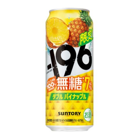 Suntory -196 Sugar-free (Pineapple) Chu-hai Alc. 7% 500ml [Parallel Import]