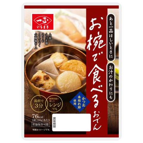 Ichimasa Owande Taberu Oden 186g [Parallel Import]