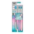 Systema Super Thin Anti-Cavity Tooth Brush (Compact Head) 3 Pieces