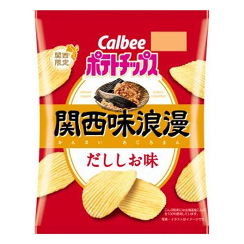 Calbee Dashi Salt Flavor Potato Chips 57g [Parallel Import]