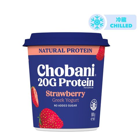 Chobani High Protein Greek Yogurt Strawberry 900g