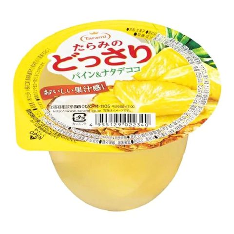 Tarami Pineapple and Nata De Coco Jelly 230g [Parallel Import]