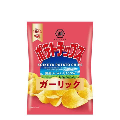 湖池屋 蒜味薯片 50克 [平行進口]