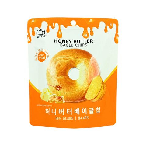 WTJ Honey Butter Bagel Chips 30g