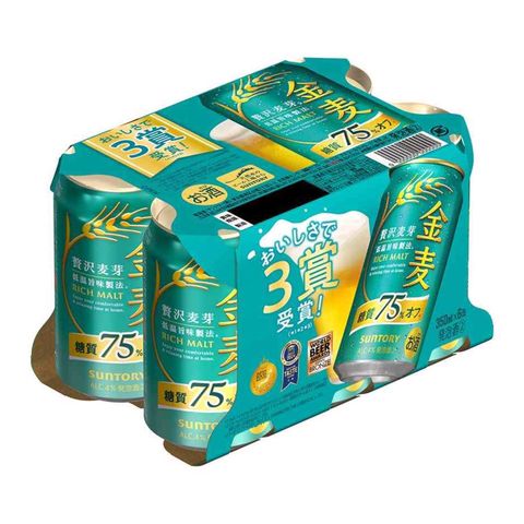 Suntory Kinmugi Beer Alc. 4% 6 x 350ml [Parallel Import]