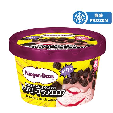 Haagen-dazs 日本版曲奇脆脆士多啤梨雪糕 88毫升