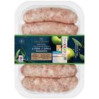 British Outdoor Bred Pork & Bramley Apple Sausages 400g 00318655