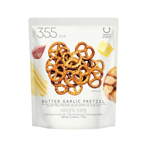 Delight Project Butter Garlic Pretzel 70g [Parallel Import]