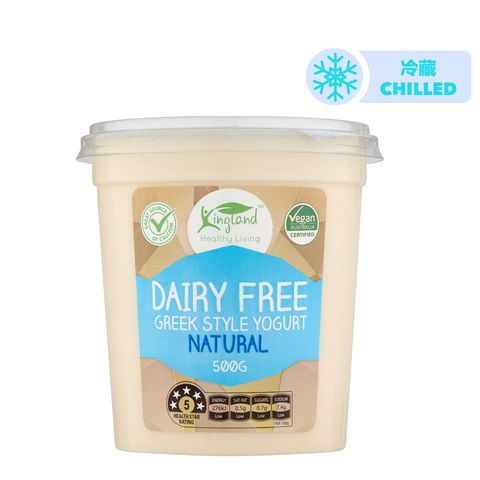 Kingland Greek Style Soy Yogurt Natural Sweetened (Vegan) 500g