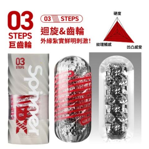 Tenga Spinner Dx - Steps 1 Piece