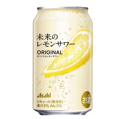 Asahi Future Lemon Sour with Fresh Lemon Slice Chu-Hi Alc. 5% 345ml[Parallel Import]