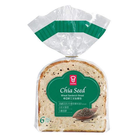 Garden Chia Seed Wheat Sandwich Bread 270g