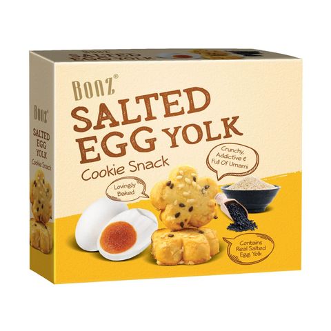 Bonz Salted Egg Yolk Cookie Snack 100g