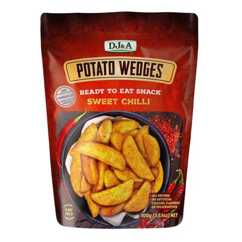 Dj&a Potato Wedges (Sweet Chilli) 100g