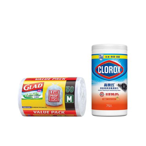 Glad Tidy Bag x Clorox Disinfecting Wipes Medium