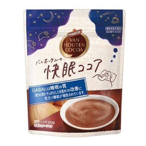 片岡物產 快眠即溶朱古力沖粉 (機能性表示食品) 100克 [平行進口]