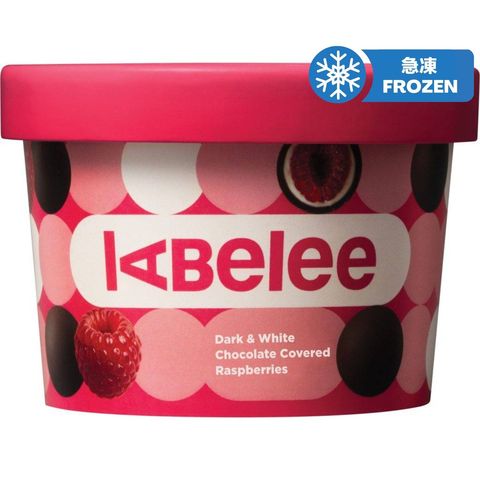 Labelee Dark & White Chocolate - Covered Raspberry 100g