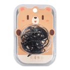 Vamando TPU Strong Hair Bands (Black) 1 Pack