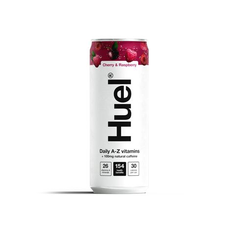 Huel A - Z Daily Vitamins Energy Drinks - Cherry & Raspberry 330ml