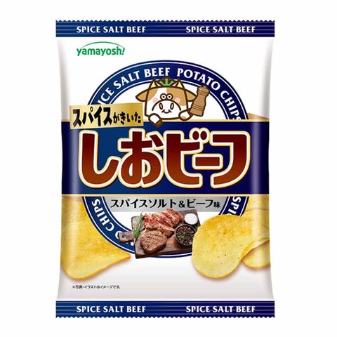 Yamayoshi Potato Chips Salt Beef Flavor 47g [Parallel Import]