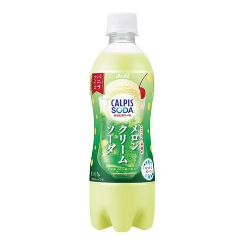 Asahi Calpis Soda Melon Cream Soda 500ml