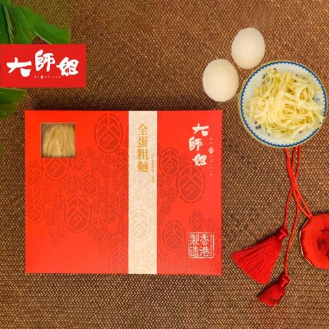 大師姐 全蛋粗麵 300克