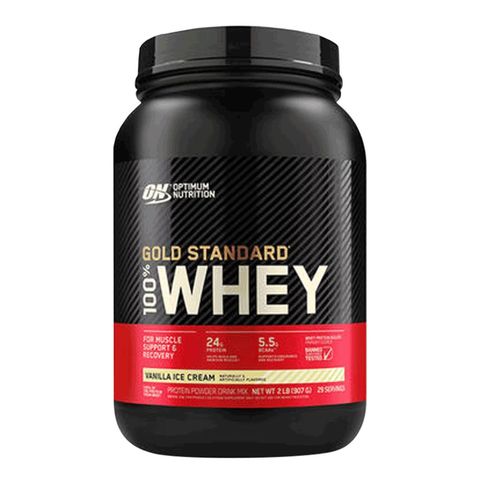 Optimum Nutrition Gold Standard Whey (Vanilla Ice Cream) 2lbs (The New and Old Packaging Will Be Shipped Out Randomly)