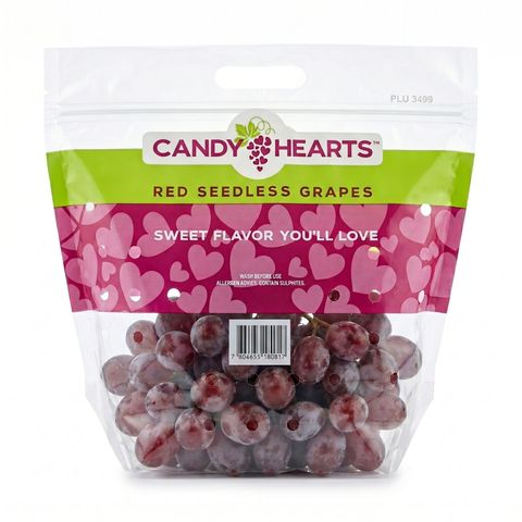 Chile Candy Hearts Red Seedless Grapes 1 pack approx. 700g