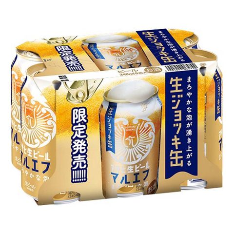 Asahi Draft Beer Fresh Mug Alc. 5% 6 x 340ml [Parallel Import]