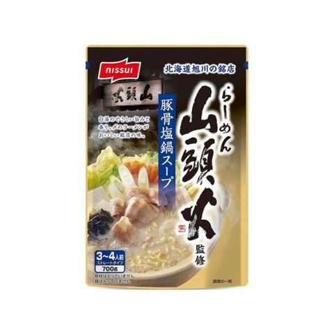 Nissui Santouka Supervised Tonkotsu Shio Hot Pot Soup 700g [Parallel Import]
