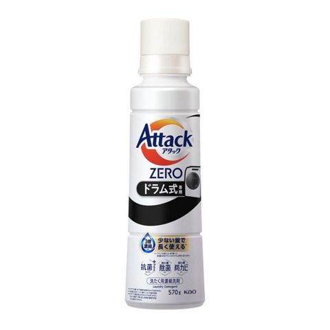 Attack Zero Concentrated Laundry Detergent for Front Load Washer 570g [Parallel Import]