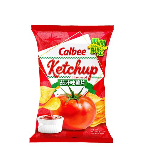 Calbee Ketchup Flavoured Potato Chips 68g