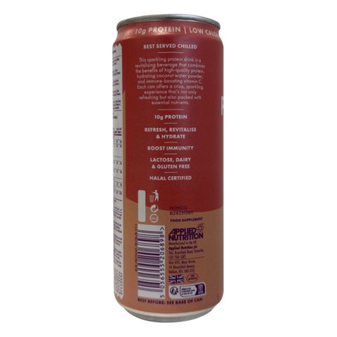 Applied Nutrition Sparkling Protein Water Tropical Burst Can 330ml