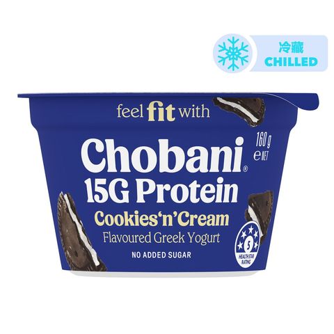 Chobani Fit Greek Yogurt Cookies & Cream 160g
