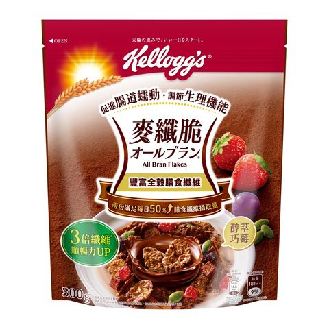 Kellogg's Japanese All Bran Flakes Chocolate 300g