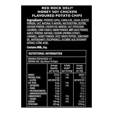 Red Rock Deli Honey Soy Chicken 165g