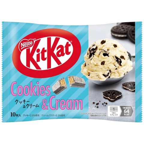 Kitkat 曲奇忌廉味朱古力家庭裝 116克